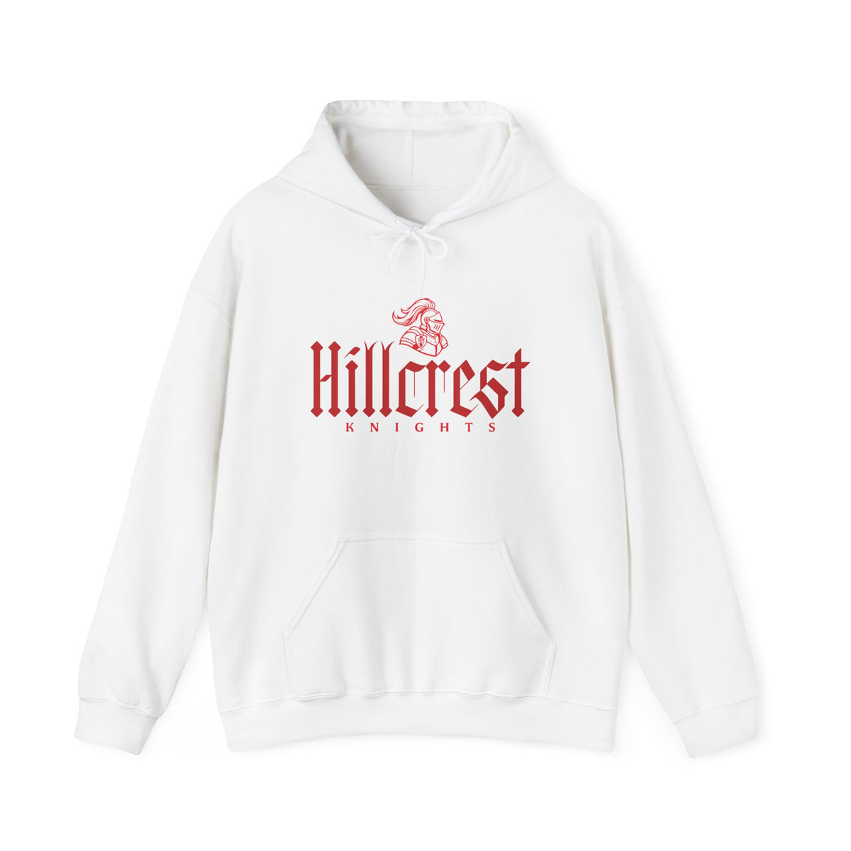 Hillcrest High School Knights Hoodie | red graphic