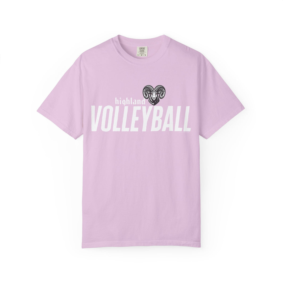 Highland High School Rams T-Shirt | volleyball tee