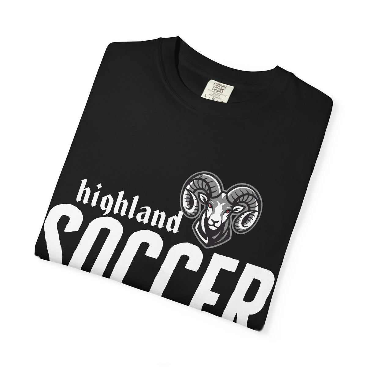 Highland High School Rams T-Shirt | soccer tee