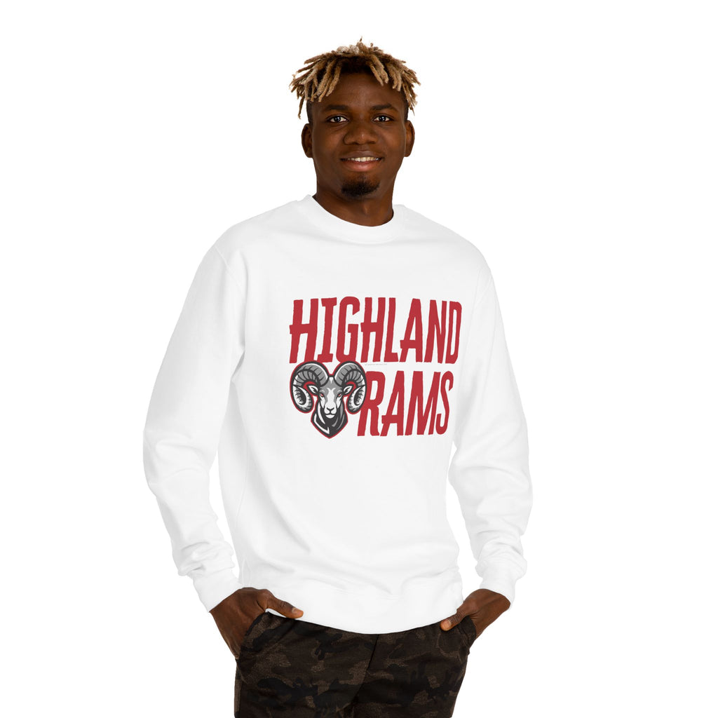 Highland High School Rams | Crew Neck Sweatshirt