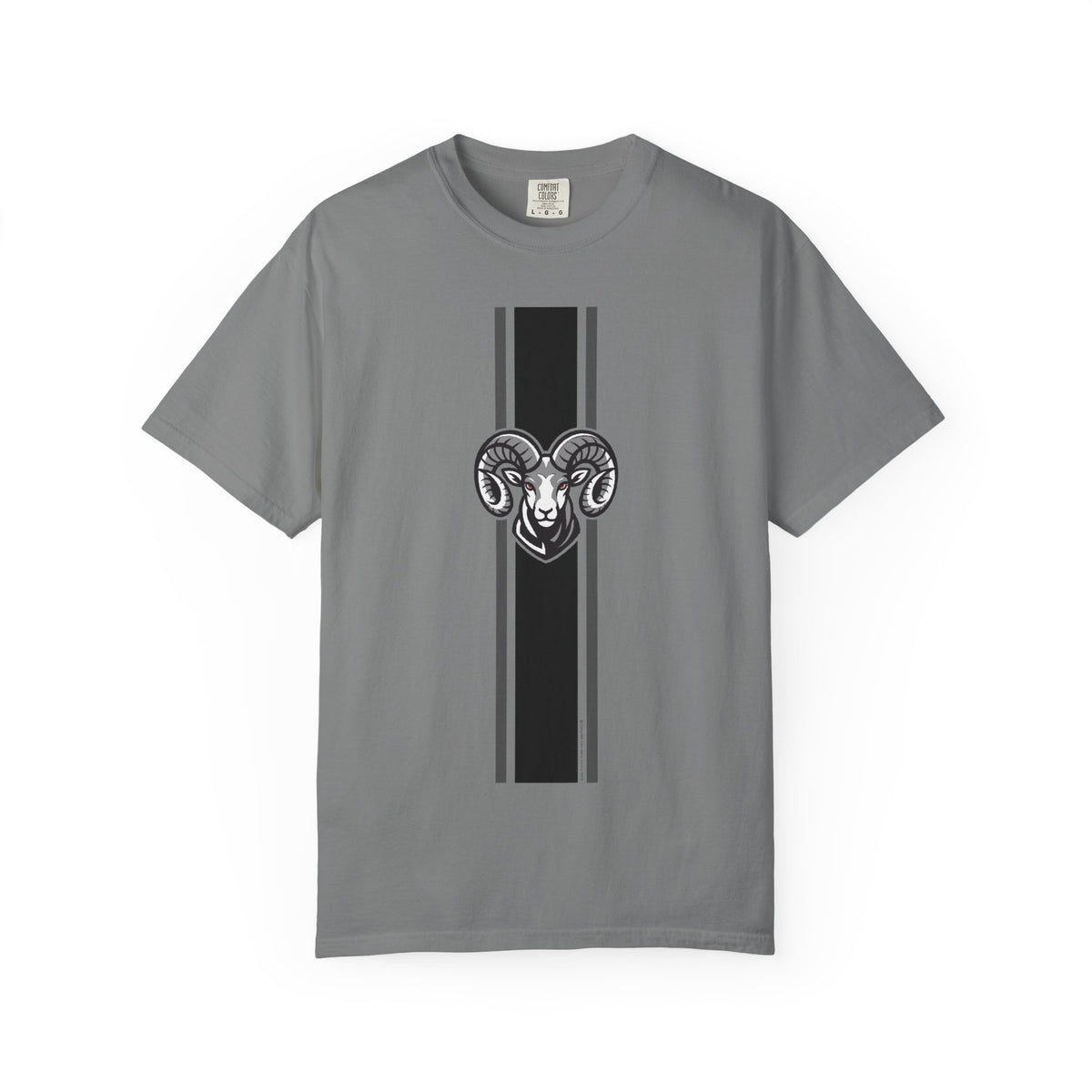 Highland High School Rams T-Shirt | stripe tee
