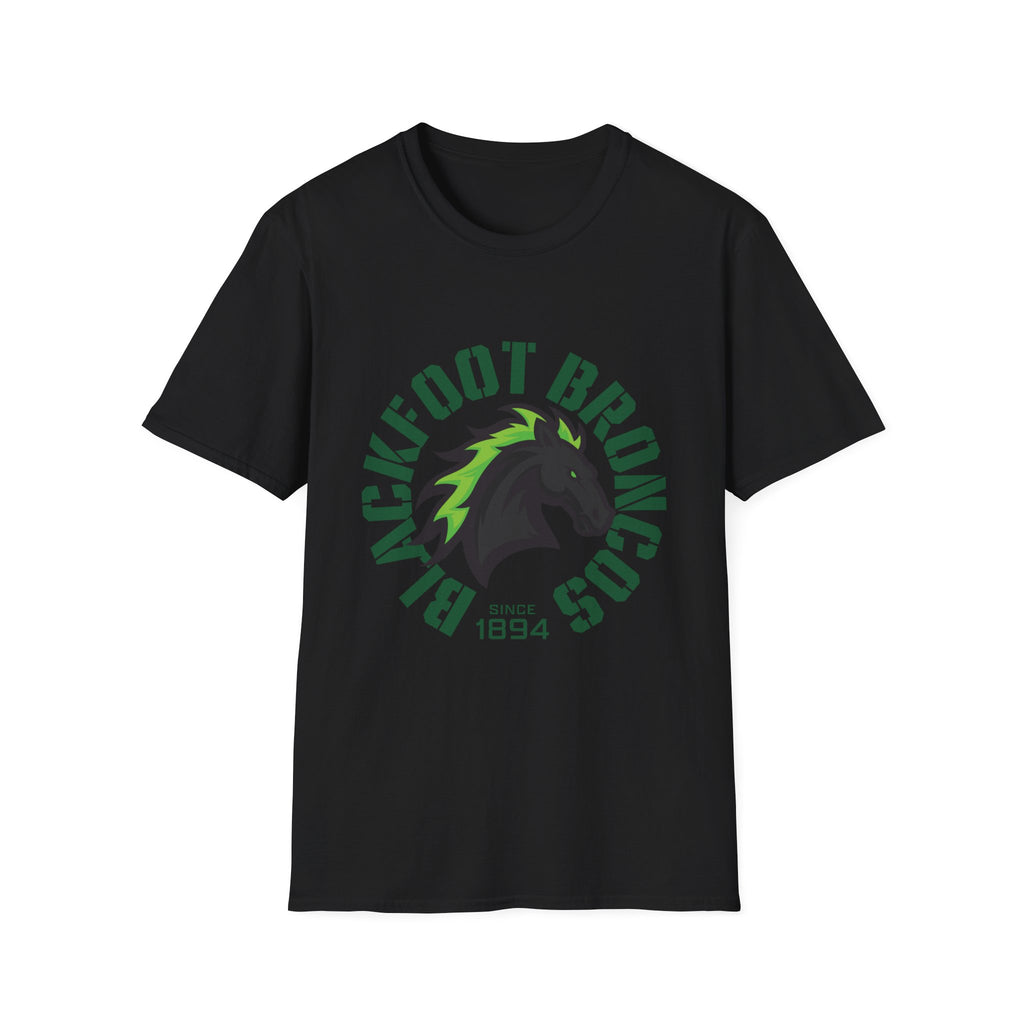 Blackfoot High School Broncos T-Shirt | Mascot Athletic Tee