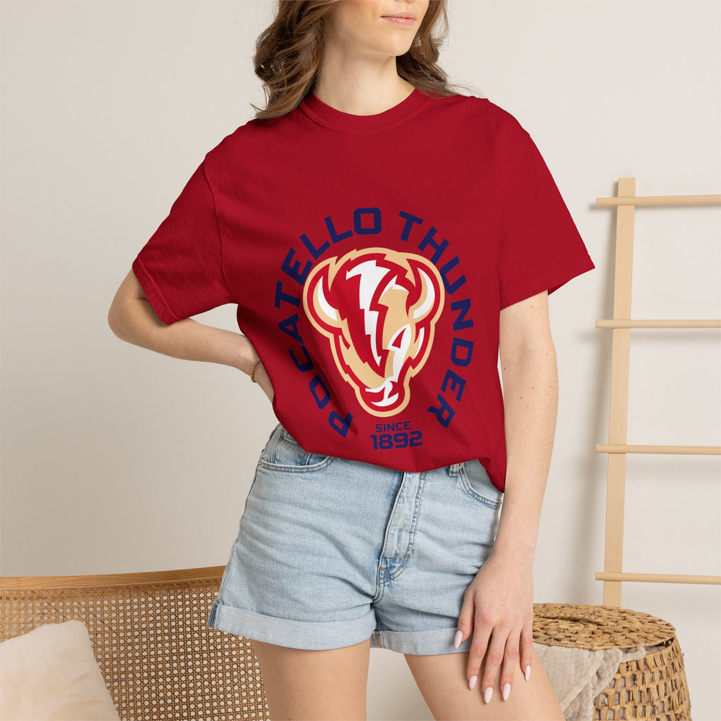 Pocatello High School Thunder T-Shirt | circle tee