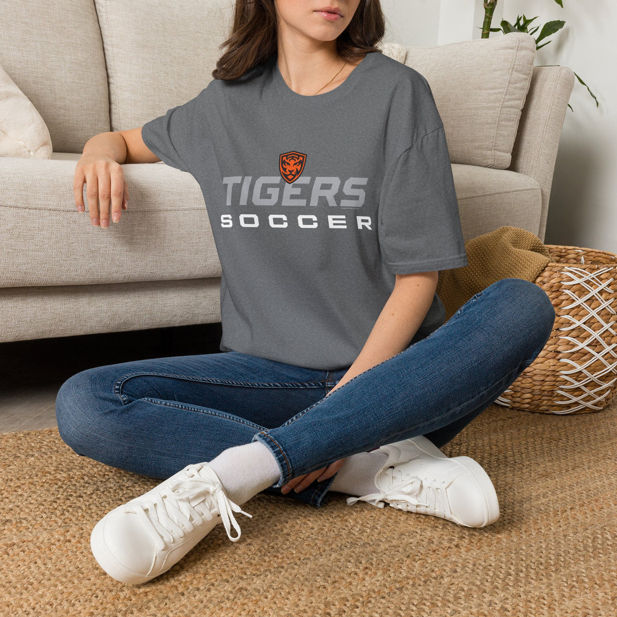 Idaho Falls High School Tigers T-Shirt | soccer graphic