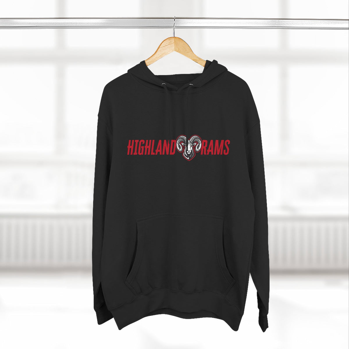 Highland High School Rams Hoodie