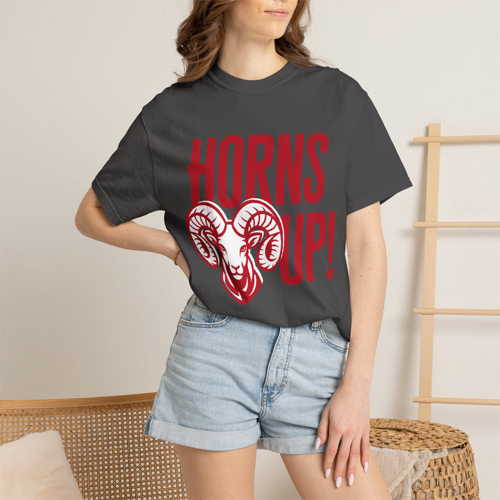 Highland High School Rams T-Shirt | Horns Up tee