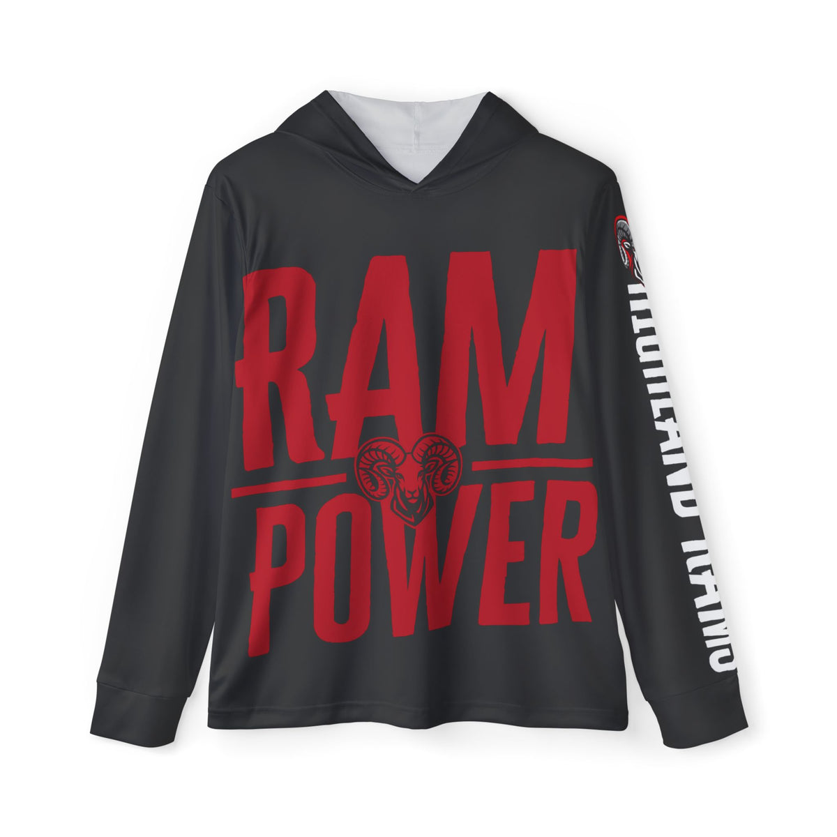 HighlandHigh School Rams All-over-print hoodie | sports warmup