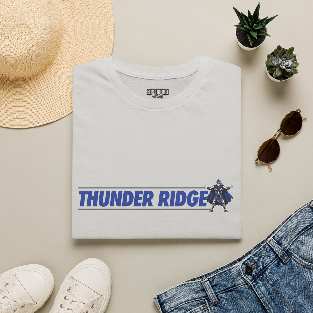 Thunder Ridge High School Titans T-Shirt | school name graphic