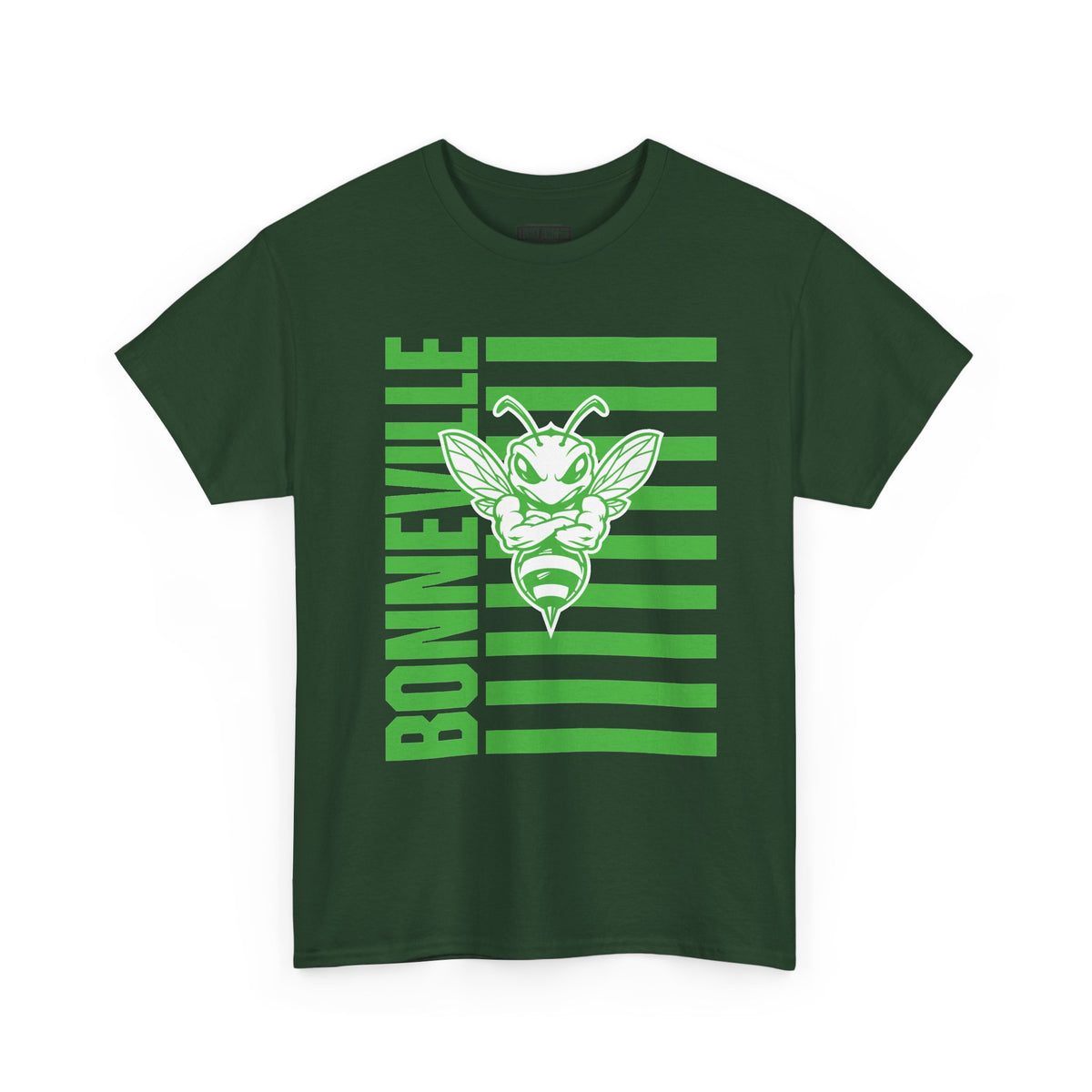 Bonneville High School Bees | flag tee