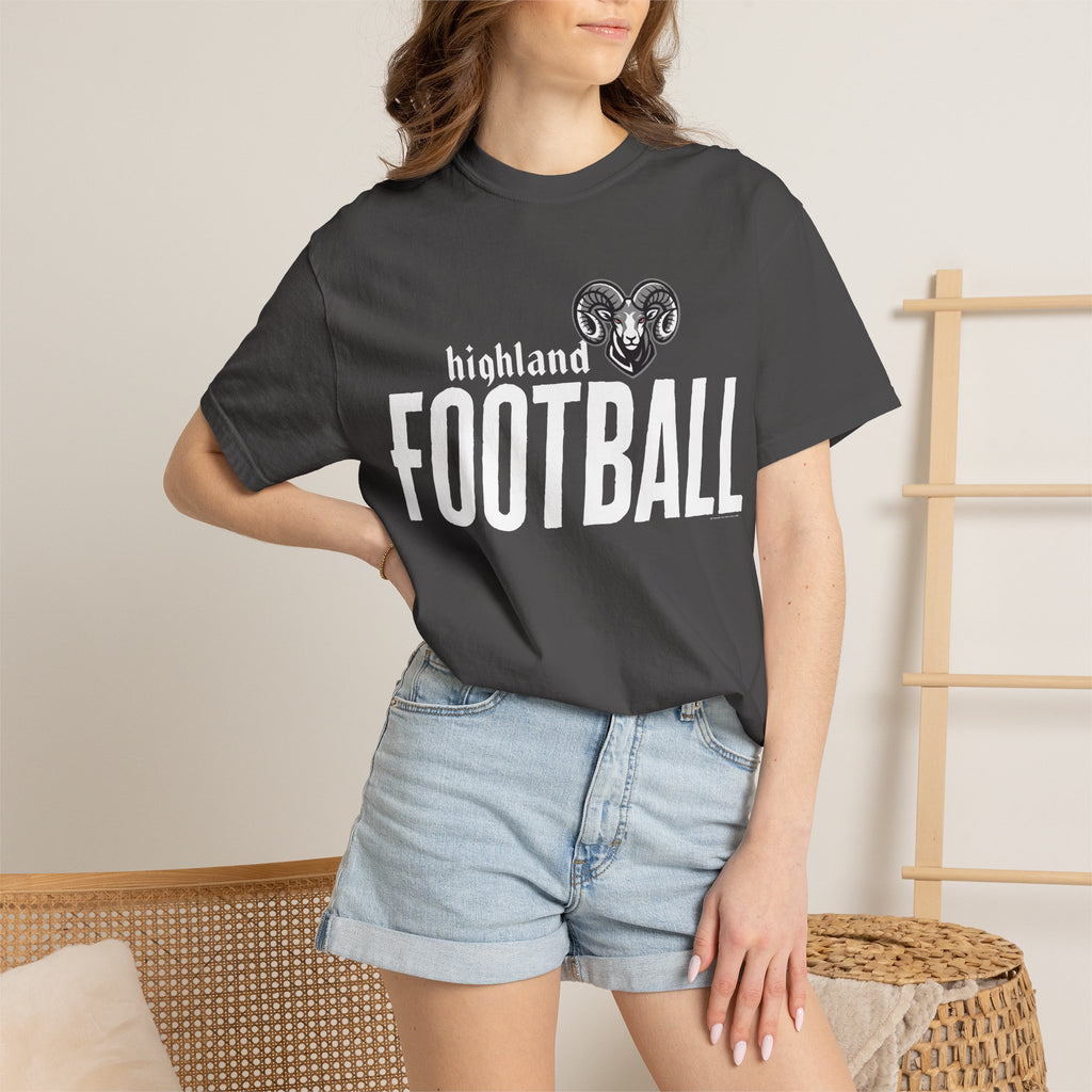 Highland High School Rams T-Shirt | football tee