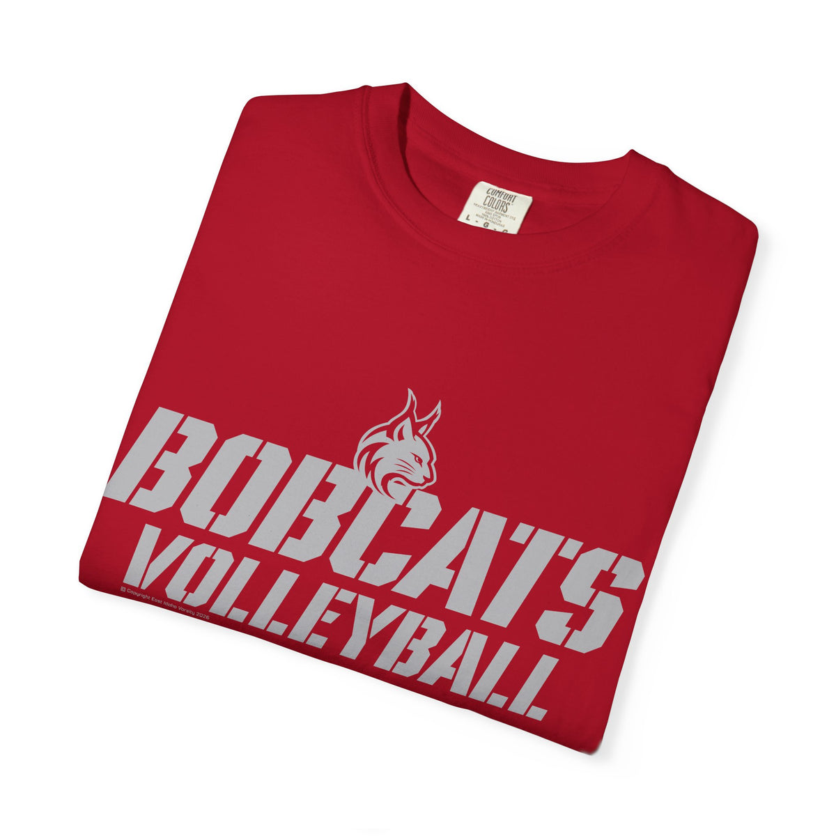 Madison High School Bobcats T-Shirt | volleyball tee