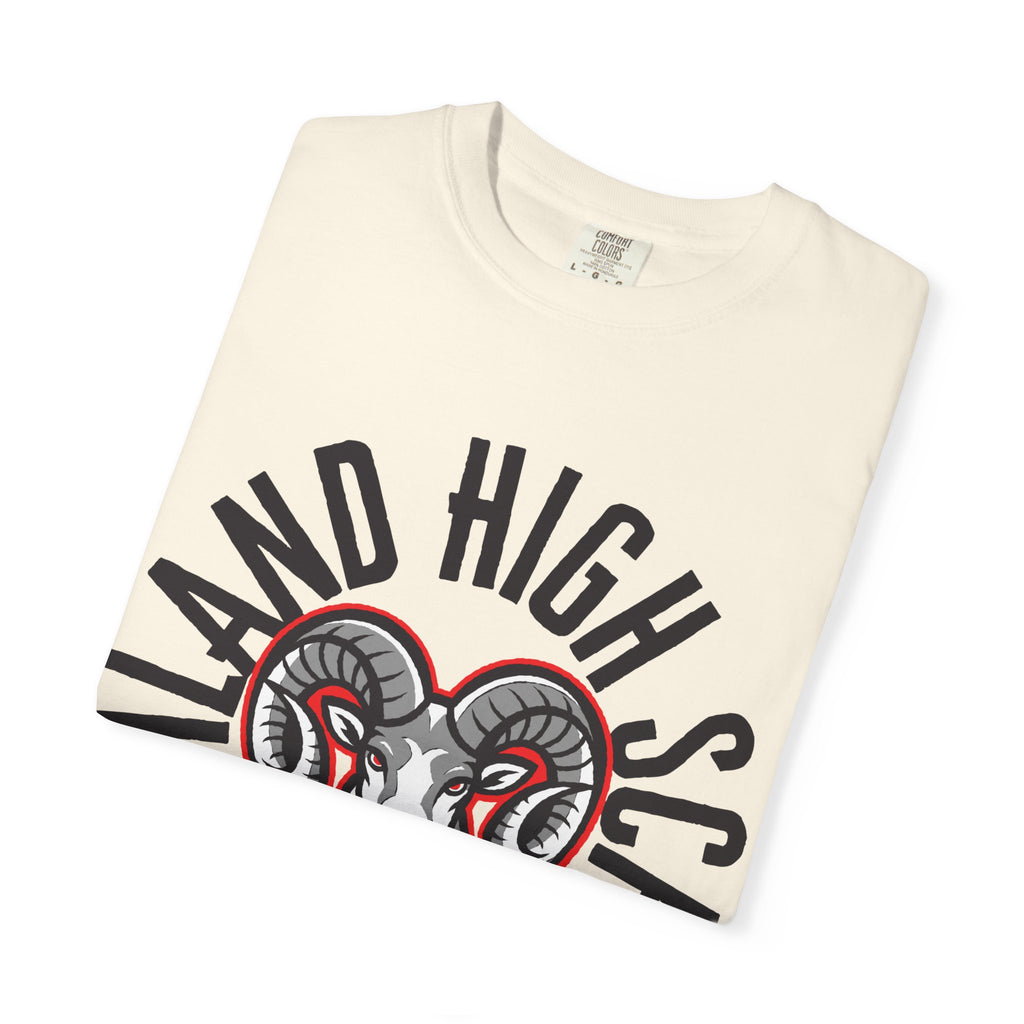 Highland High School Rams T-Shirt | circle tee