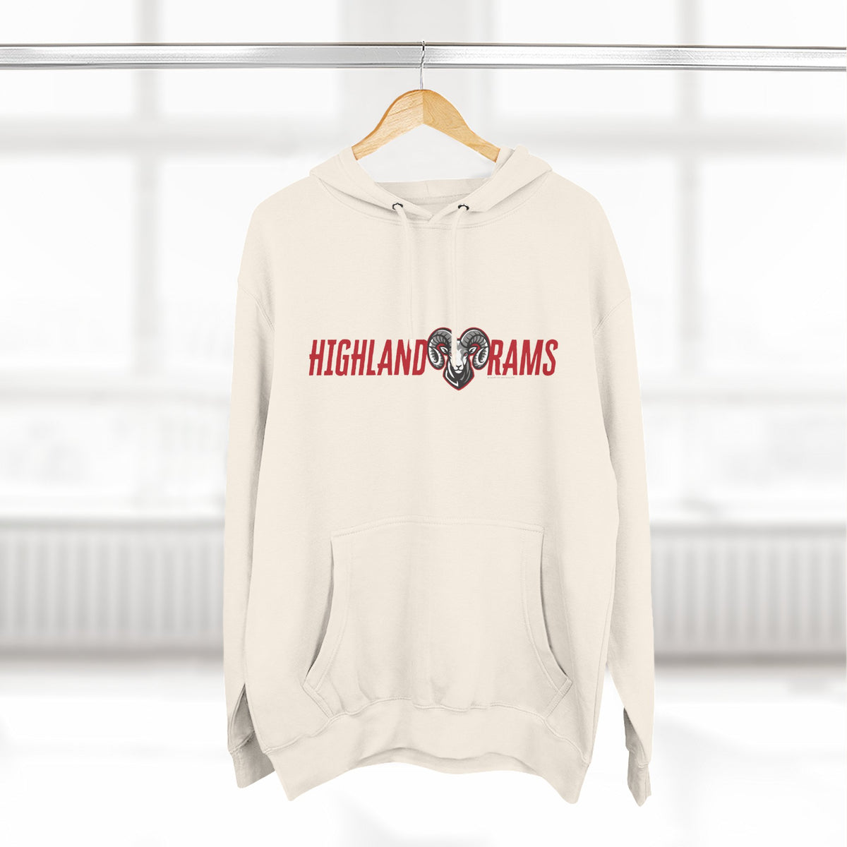 Highland High School Rams Hoodie