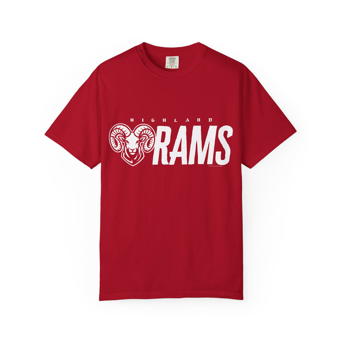 Highland High School Rams T-Shirt | Big Rams tee