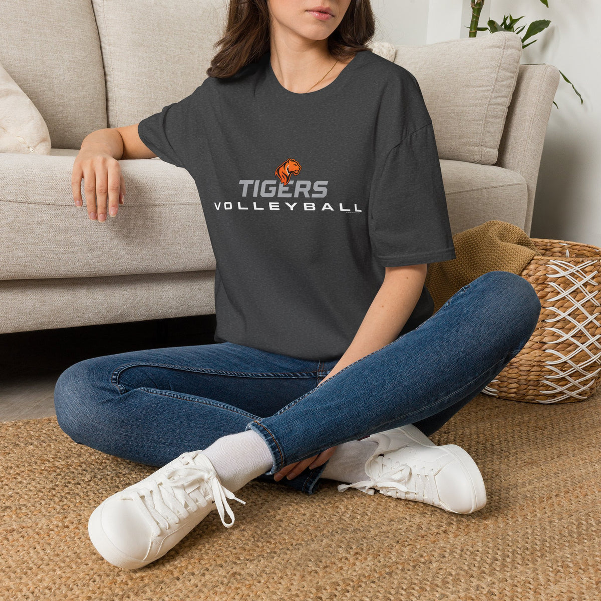 Idaho Falls High School Tigers T-Shirt | volleyball graphic
