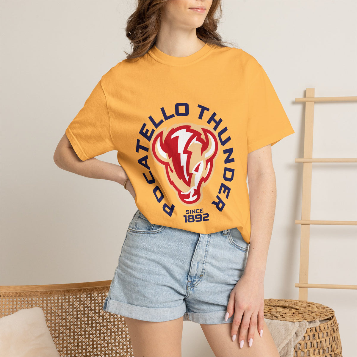 Pocatello High School Thunder T-Shirt | circle tee