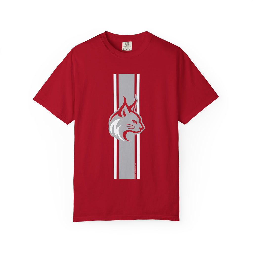 Madison High School Bobcats T-Shirt | stripe tee