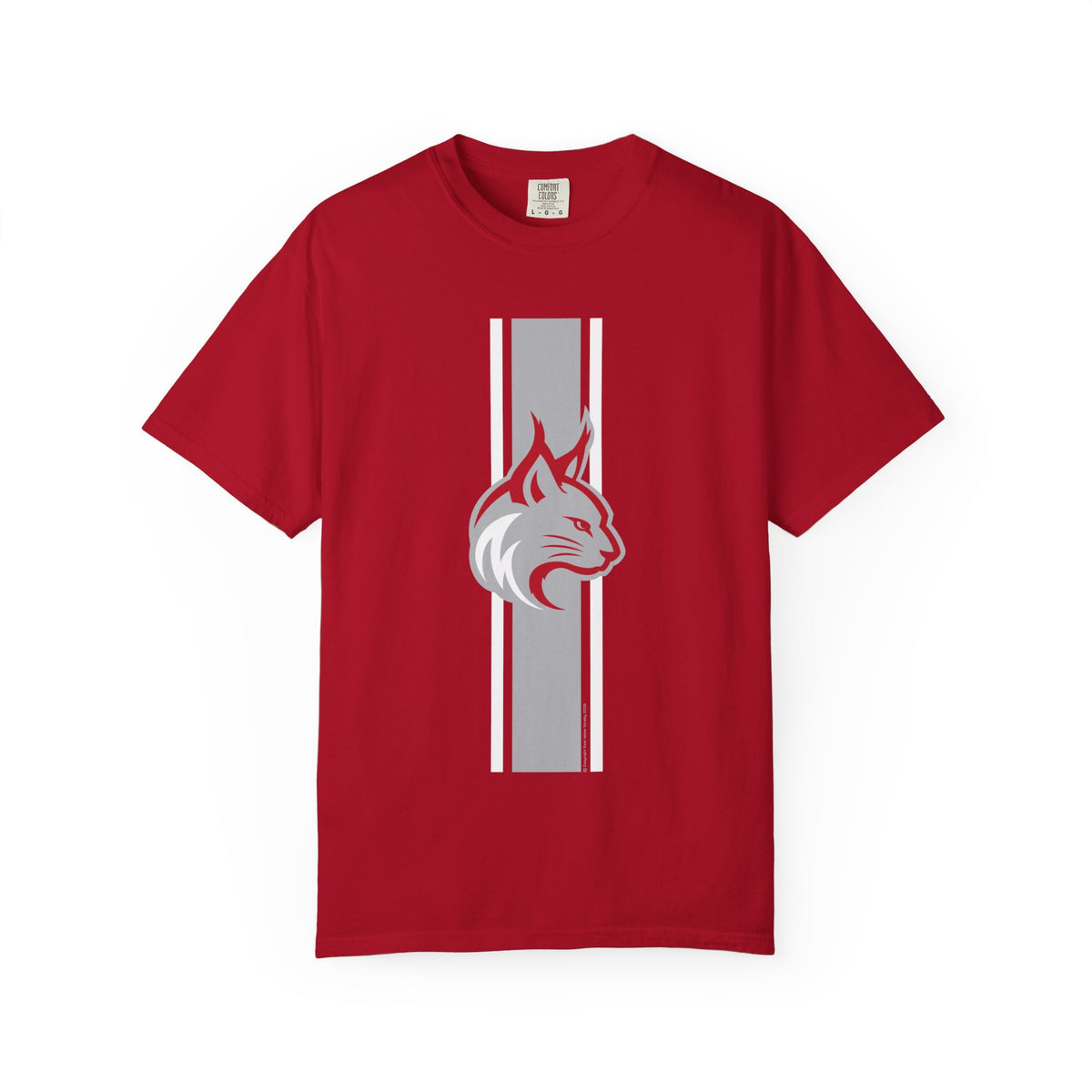 Madison High School Bobcats T-Shirt | stripe tee