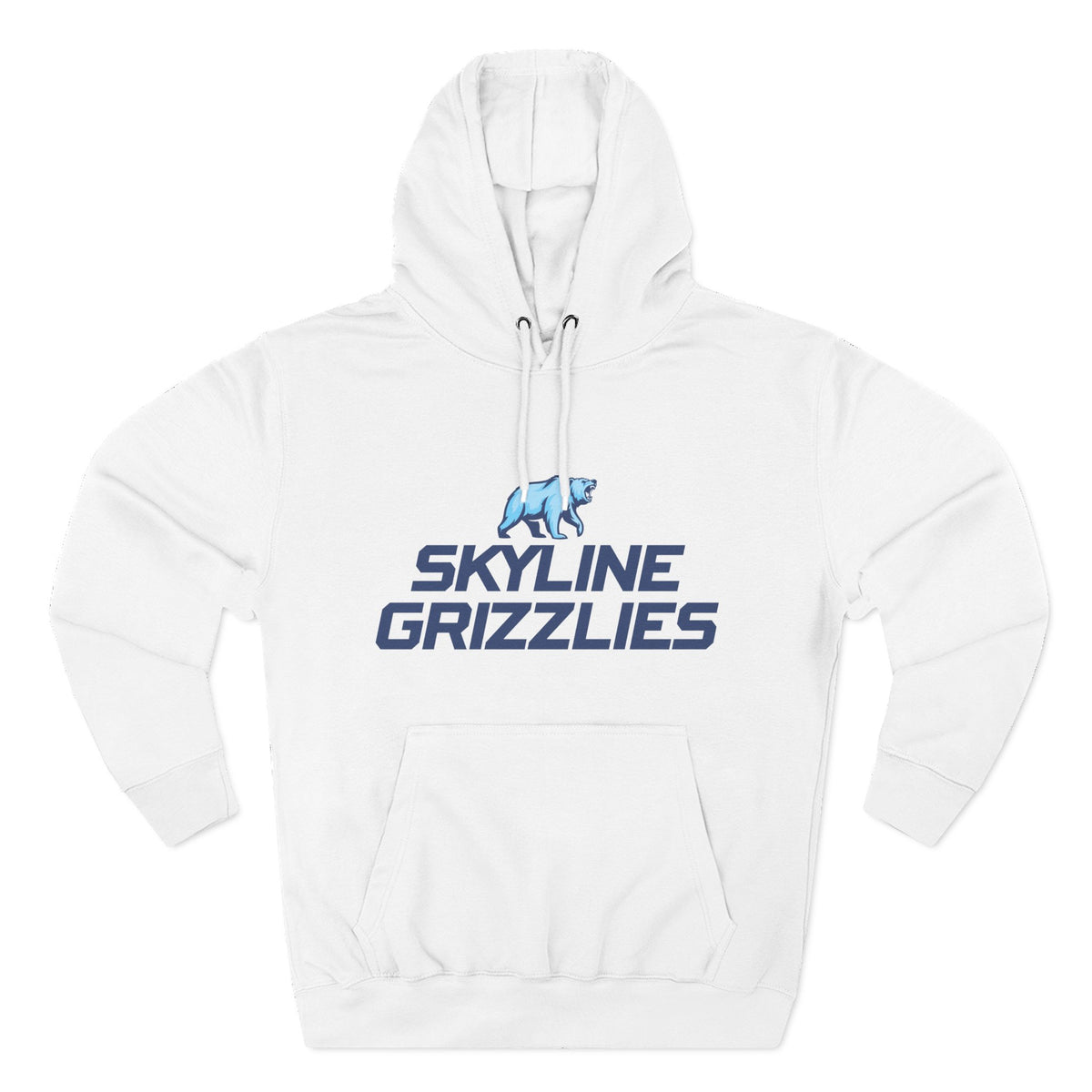 Skyline High School Grizzlies Logo Hoodie