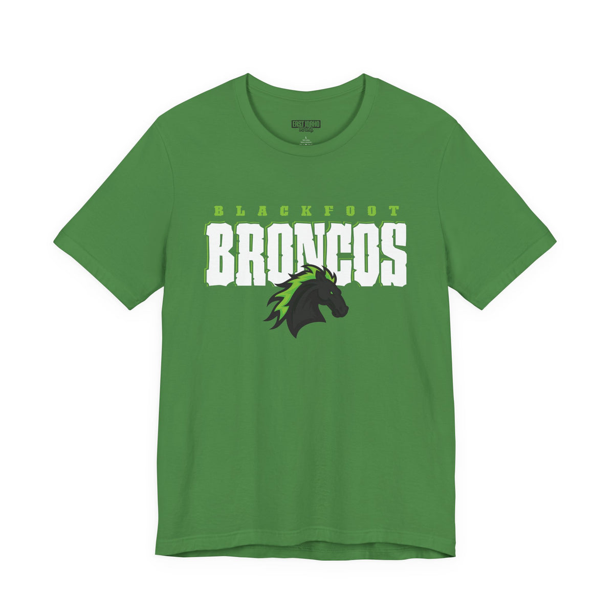 Blackfoot High School Broncos Tee | Big Word Shirt