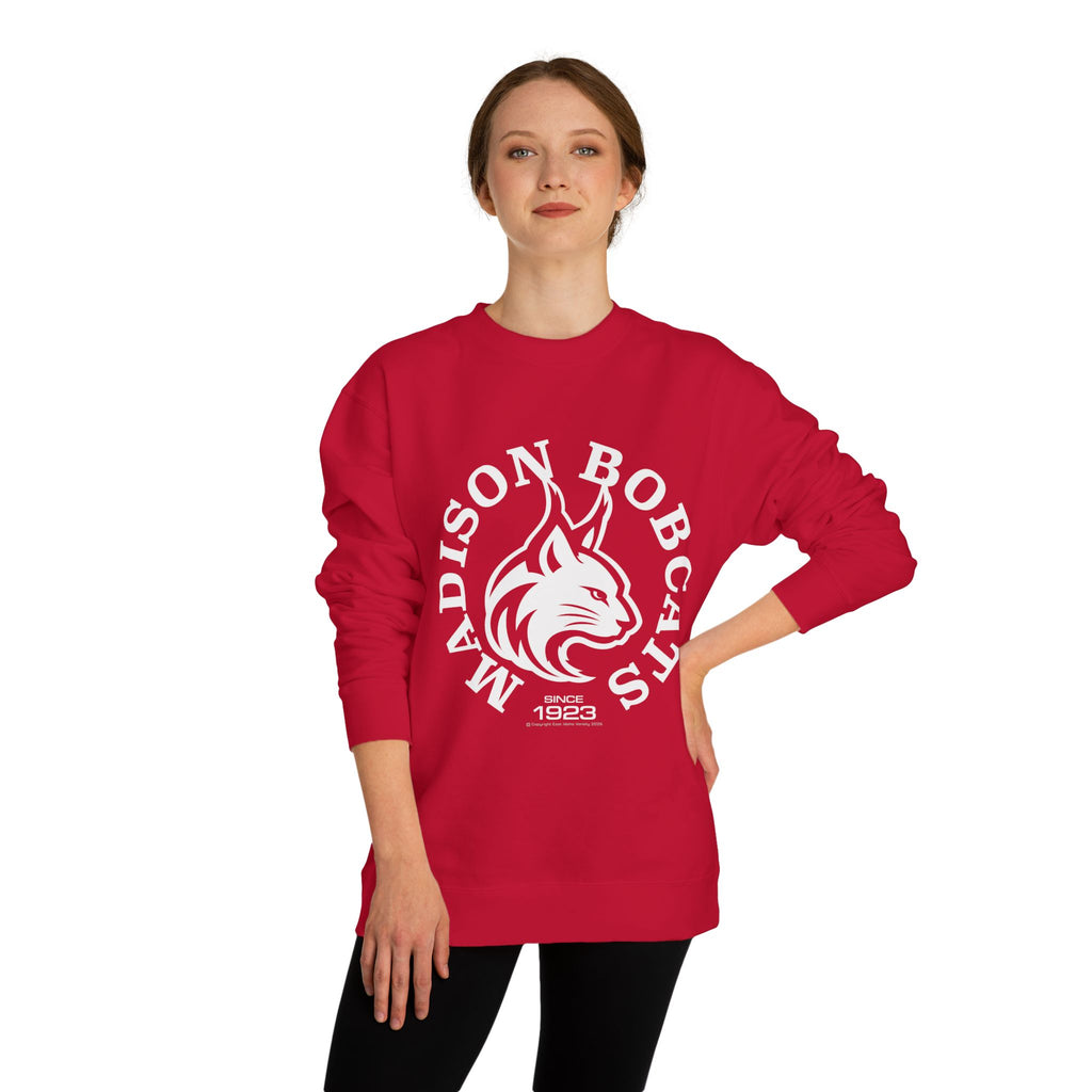 Madison High School Bobcats | Crew Neck Sweatshirt