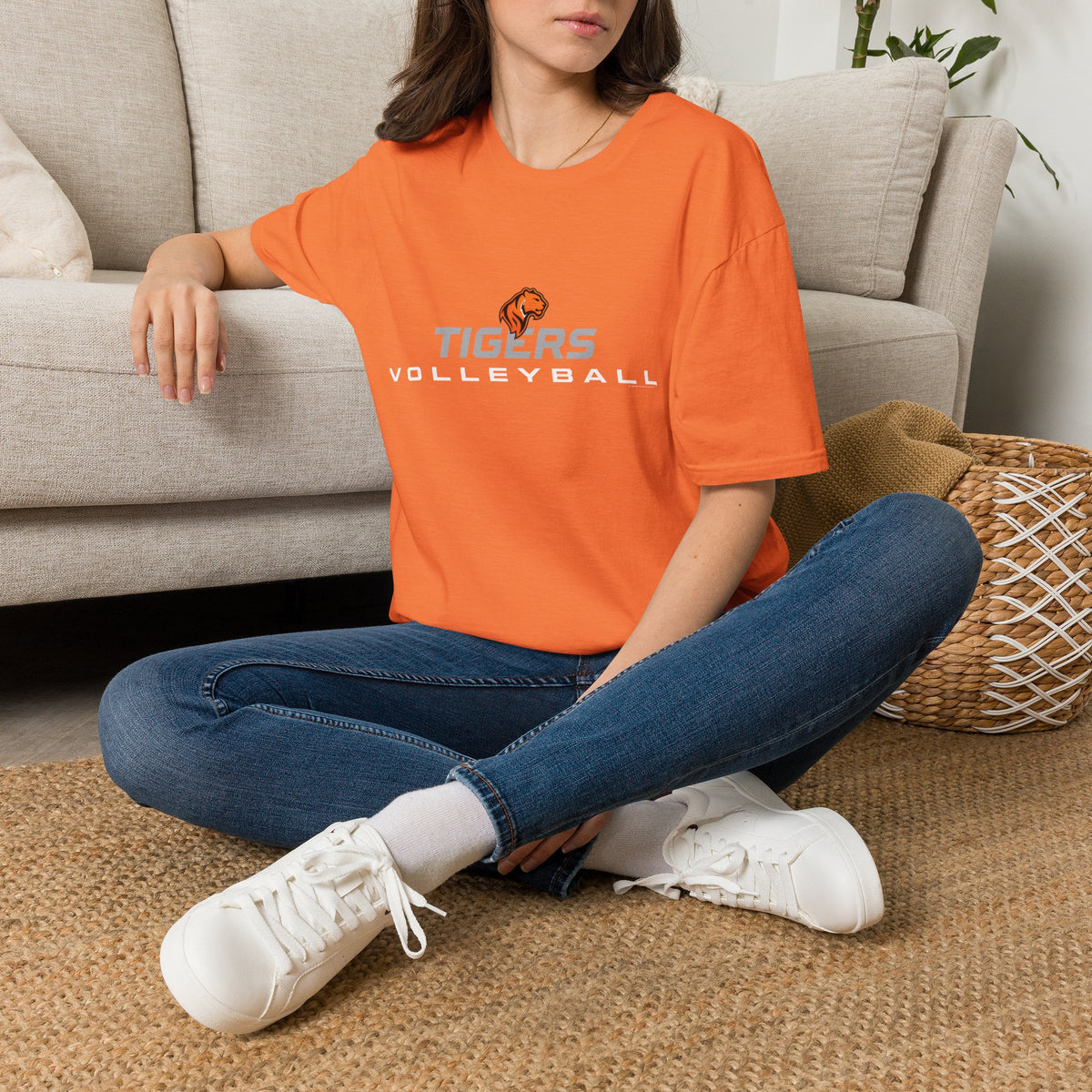 Idaho Falls High School Tigers T-Shirt | volleyball graphic