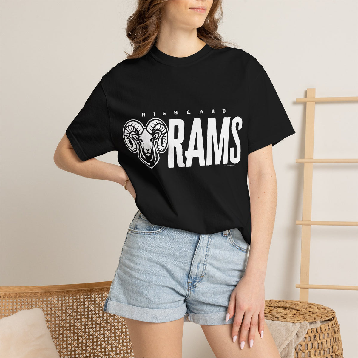 Highland High School Rams T-Shirt | Big Rams tee