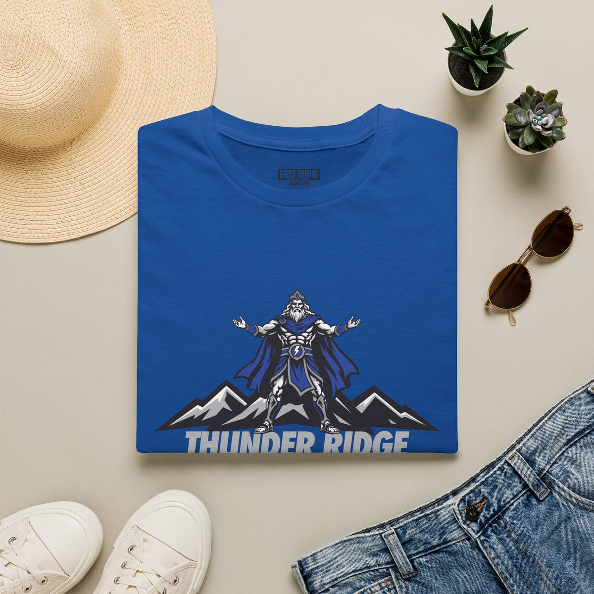 Thunder Ridge High School Titans T-Shirt | school name graphic 2