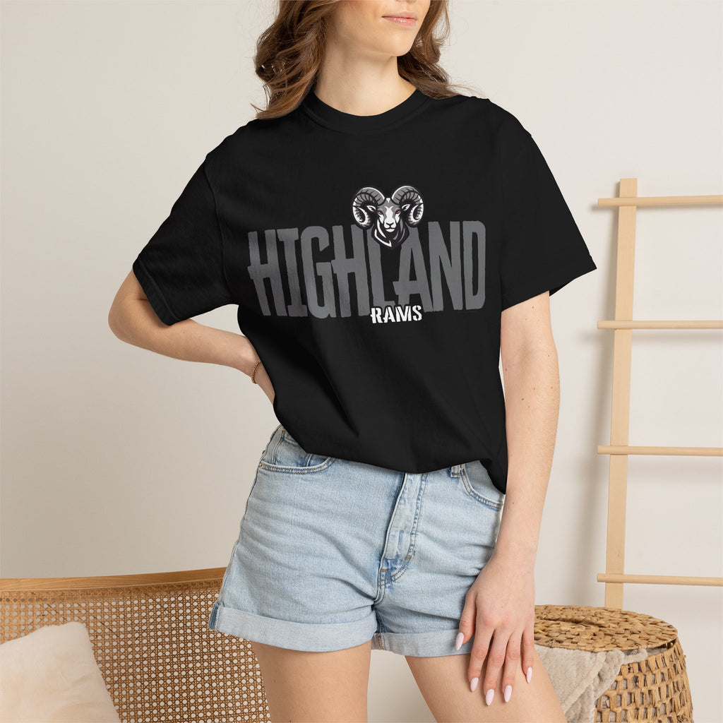 Highland High School Rams T-Shirt | school tee