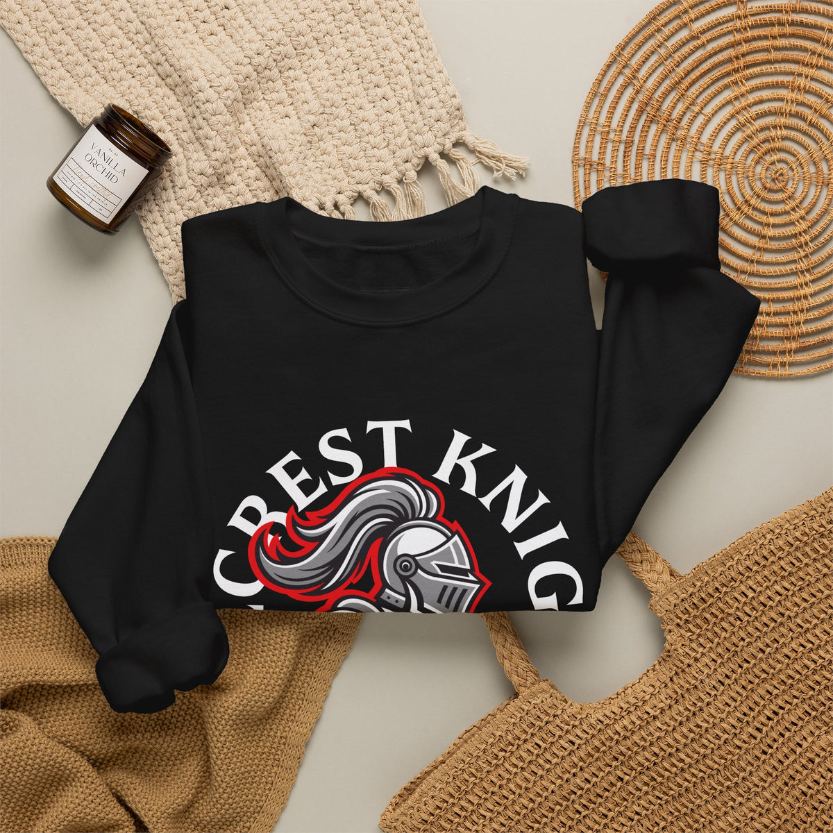 Hillcrest High School Knights Crewneck Sweatshirt