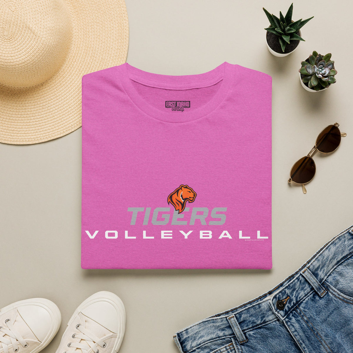 Idaho Falls High School Tigers T-Shirt | volleyball graphic