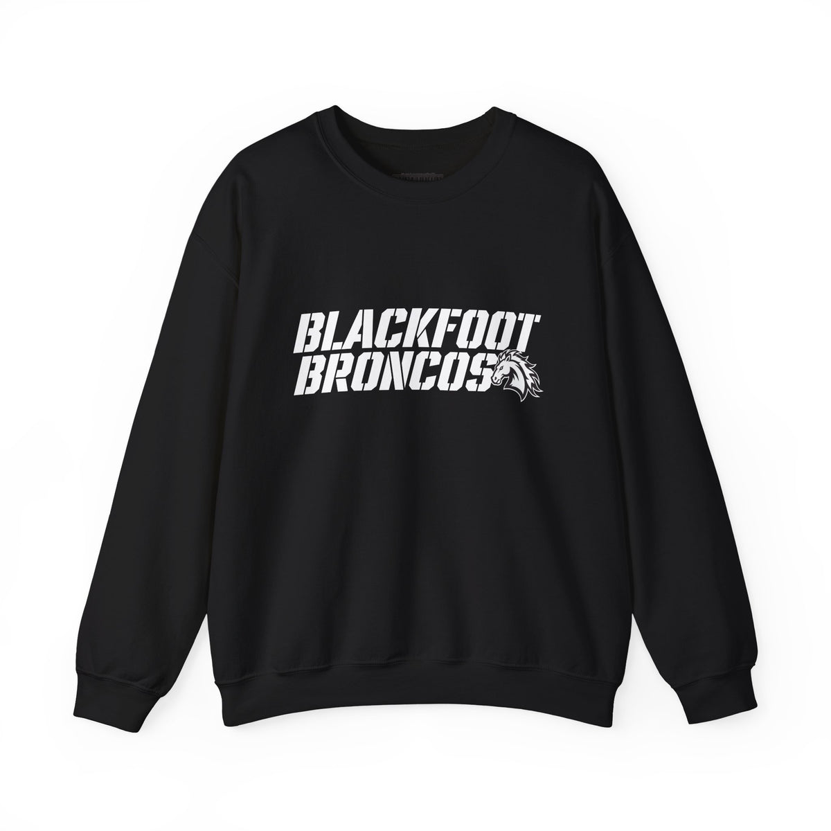 Blackfoot High School Broncos Crewneck Sweatshirt | School Spirit, in neon for theme nights