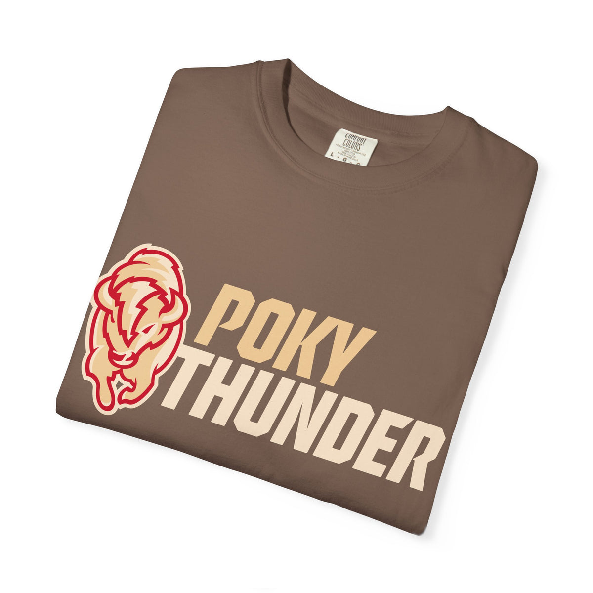 Pocatello High School Thunder T-Shirt | tan design tee