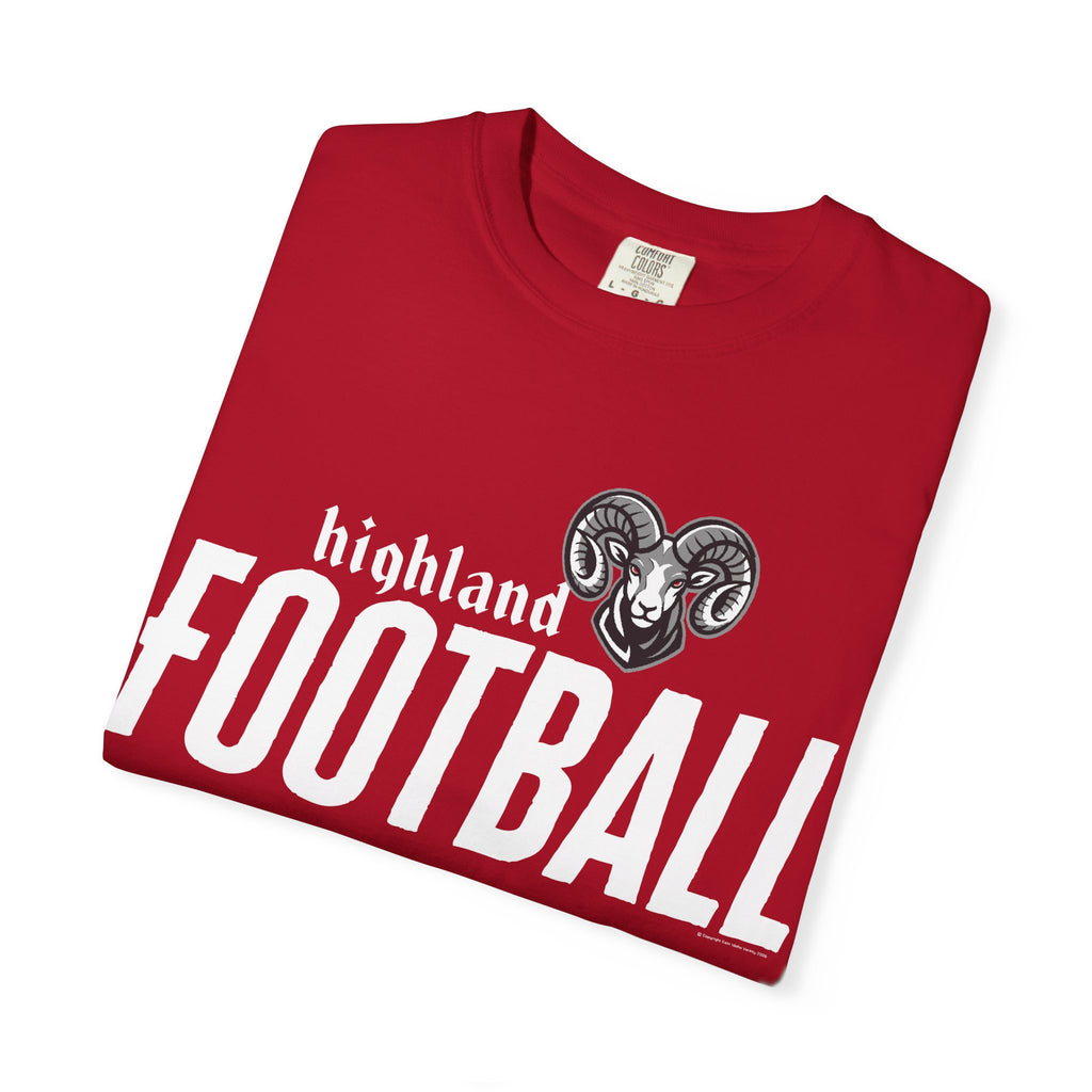 Highland High School Rams T-Shirt | football tee