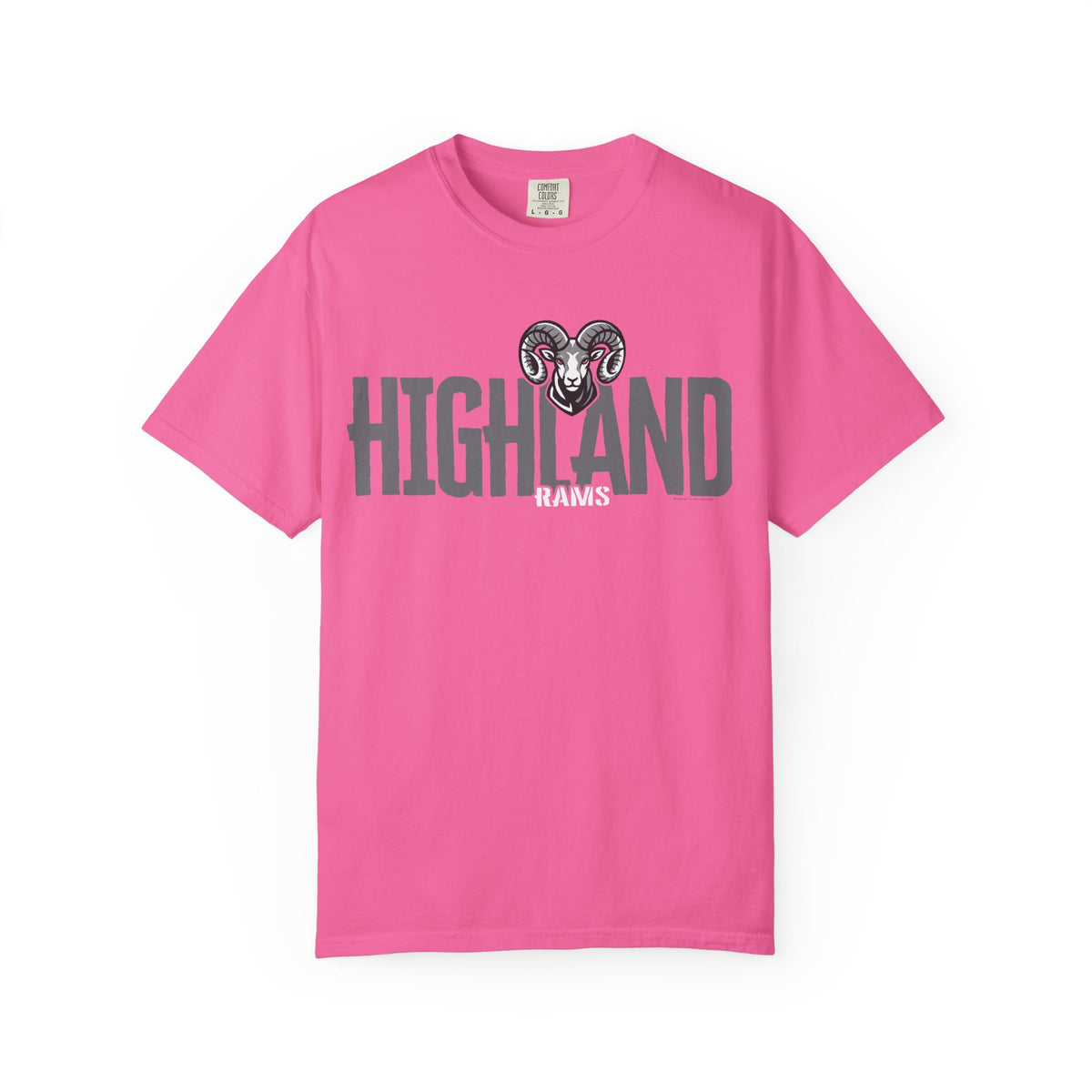Highland High School Rams T-Shirt | school tee