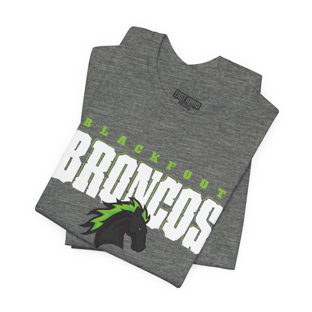 Blackfoot High School Broncos Tee | Big Word Shirt