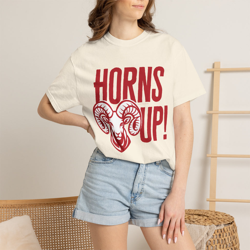 Highland High School Rams T-Shirt | Horns Up tee