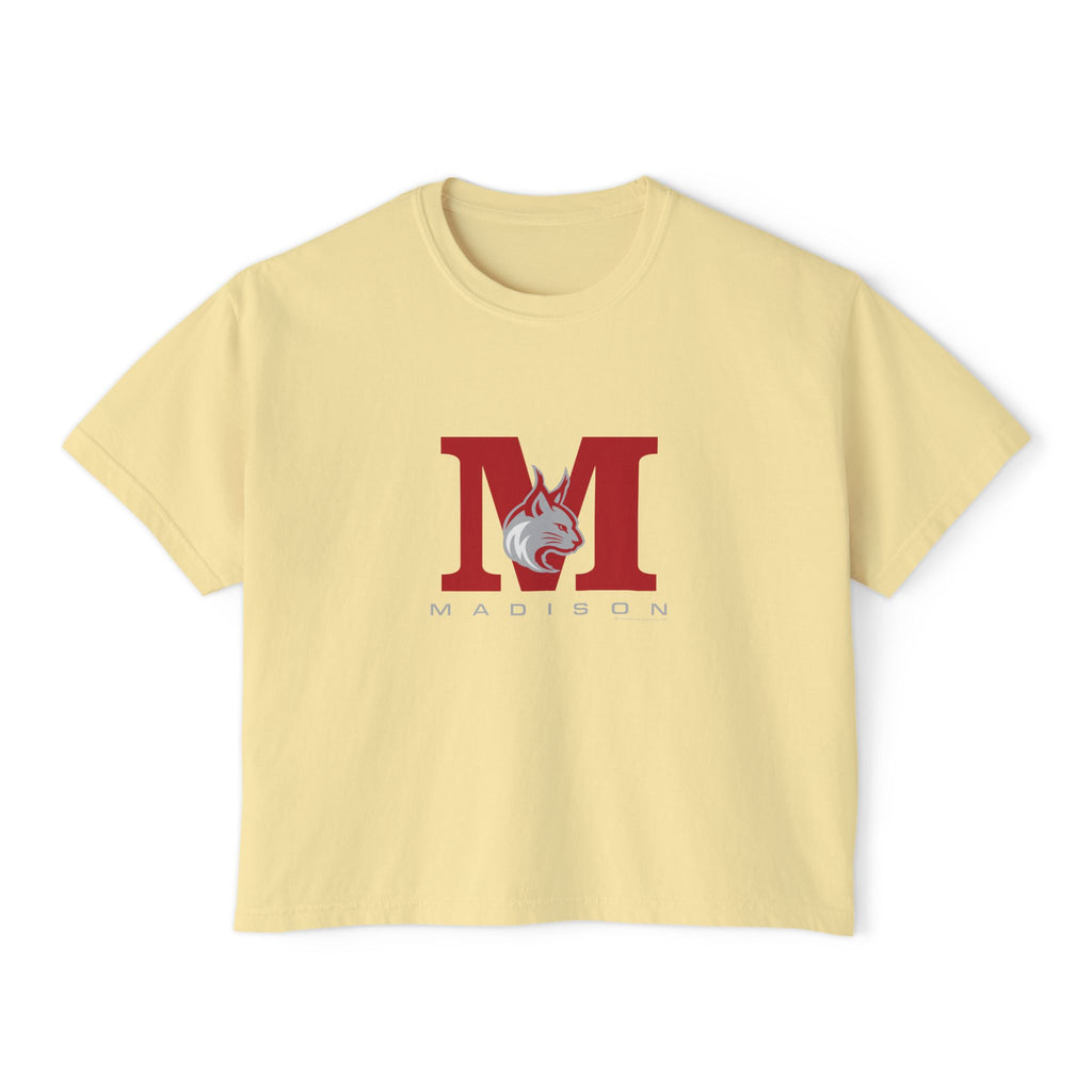 Madison High School Bobcats | Women's Boxy Tee