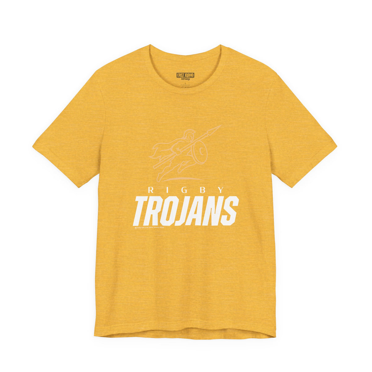 Rigby High School Trojans Tee | Running Trojan Shirt