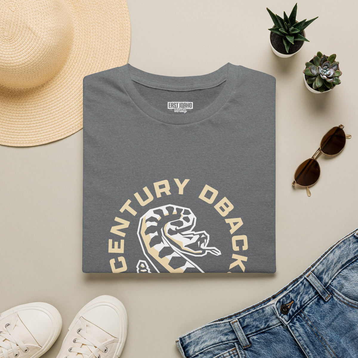 Century Diamondbacks T-Shirt | snake circle logo