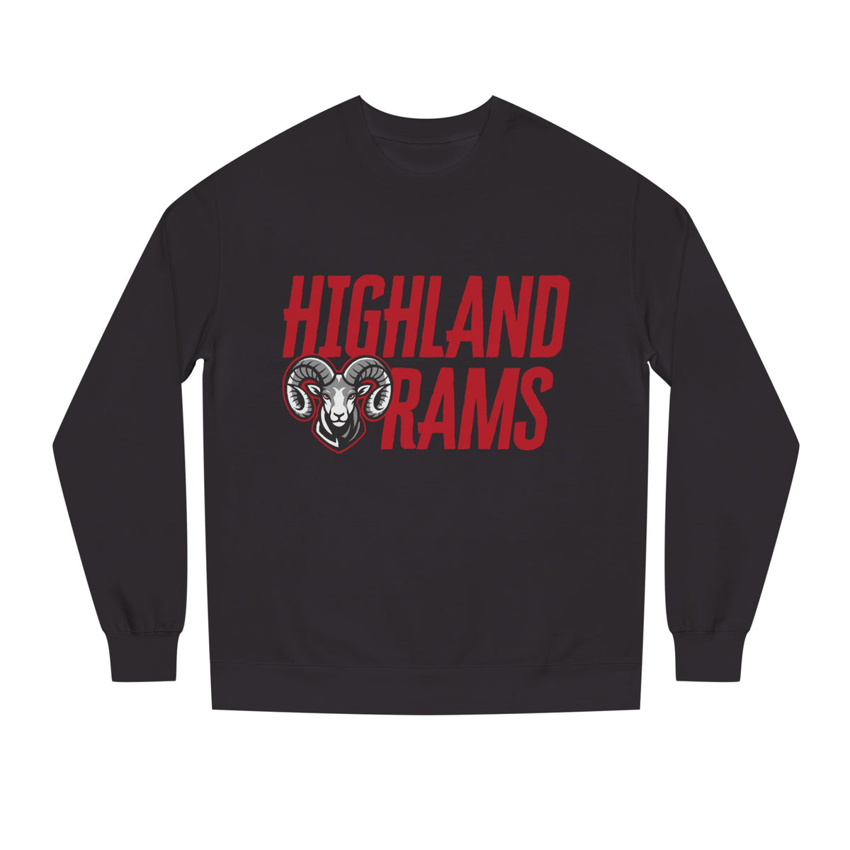 Highland High School Rams | Crew Neck Sweatshirt