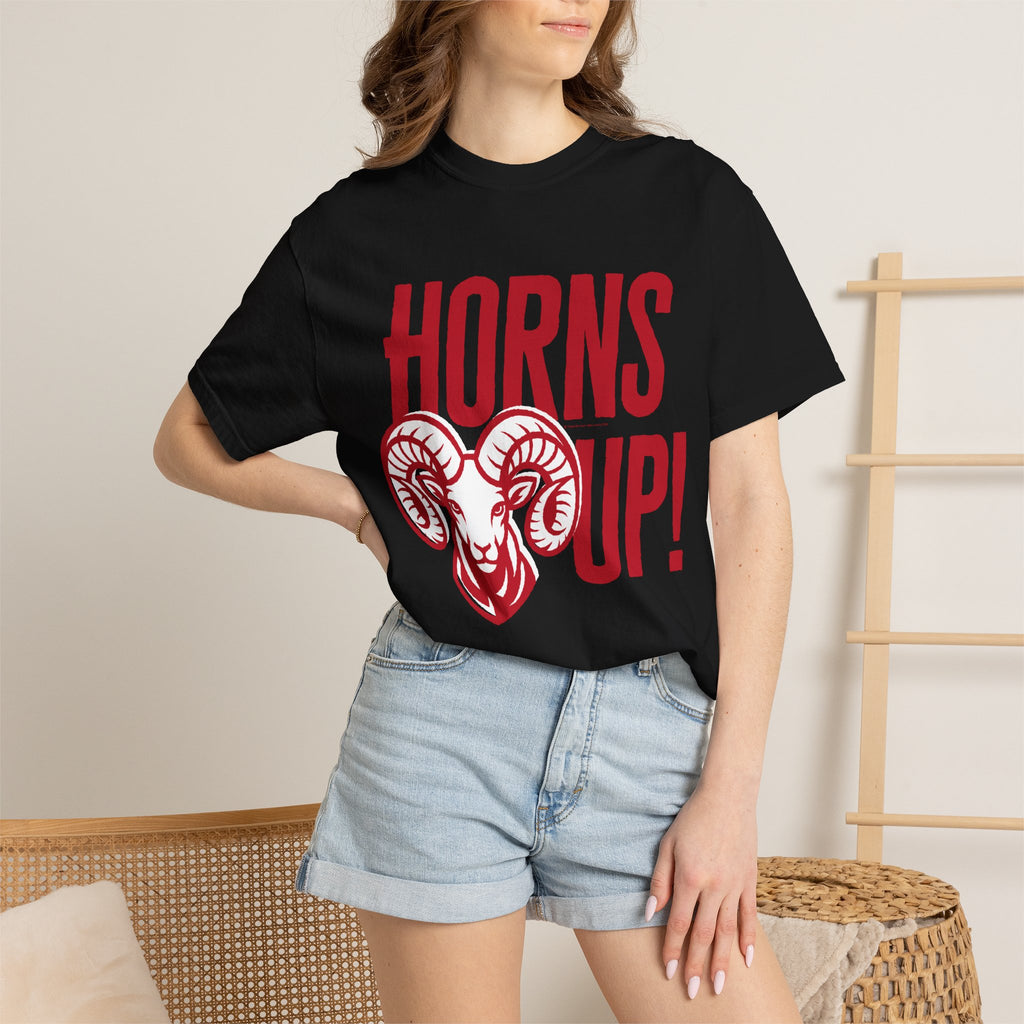 Highland High School Rams T-Shirt | Horns Up tee