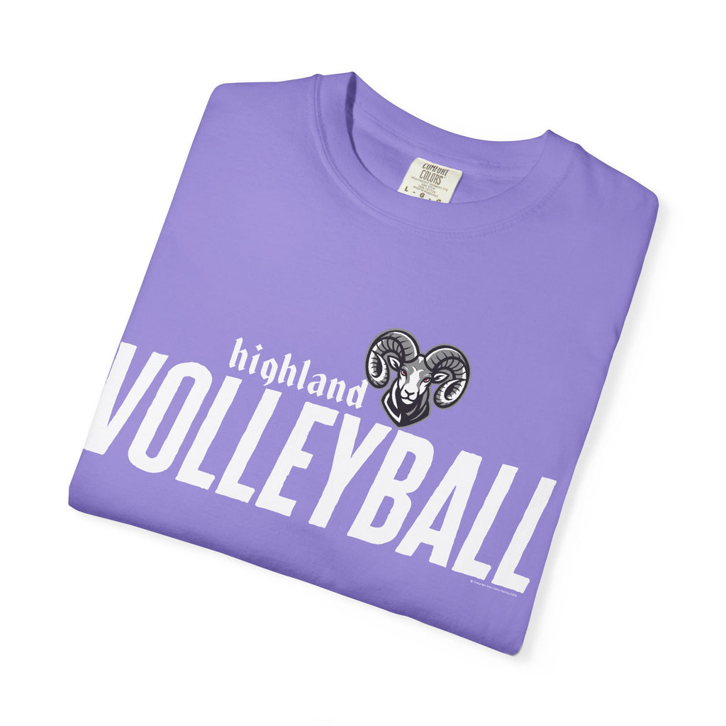 Highland High School Rams T-Shirt | volleyball tee