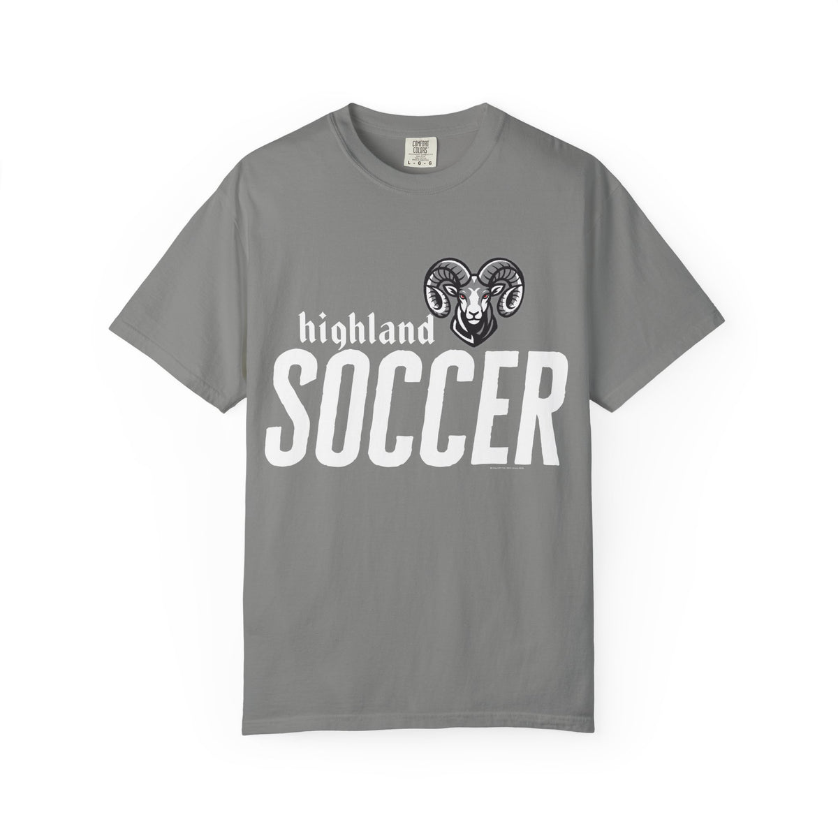 Highland High School Rams T-Shirt | soccer tee