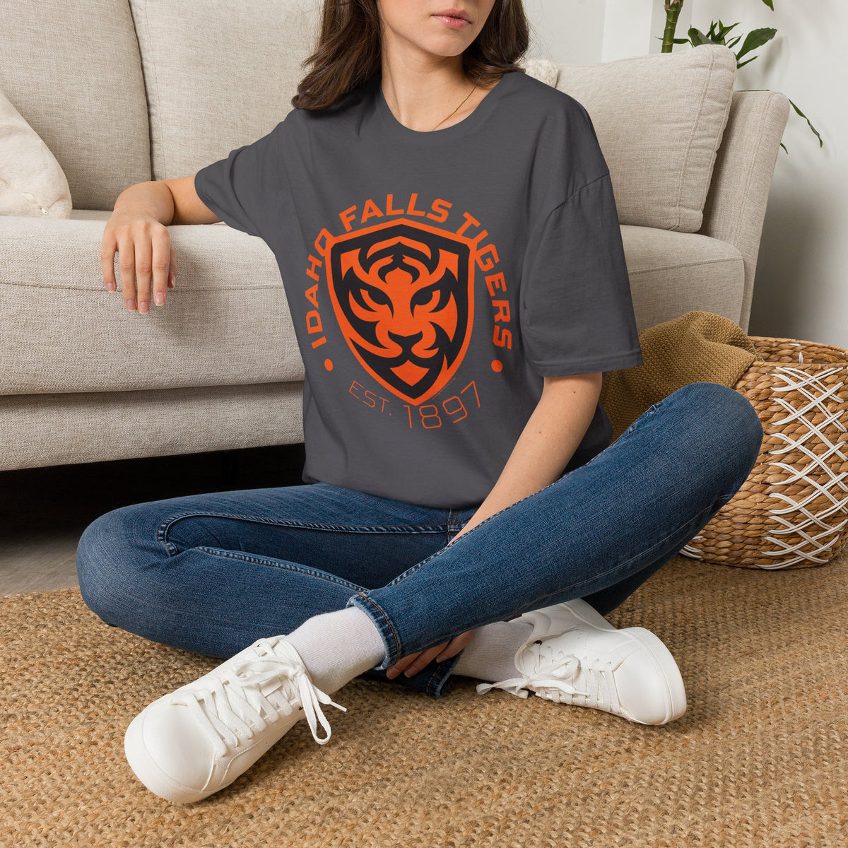 Idaho Falls High School Tigers T-Shirt | circle graphic