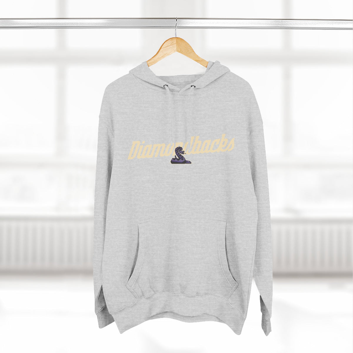 Century High School Diamondbacks | Text and Snake Hoodie
