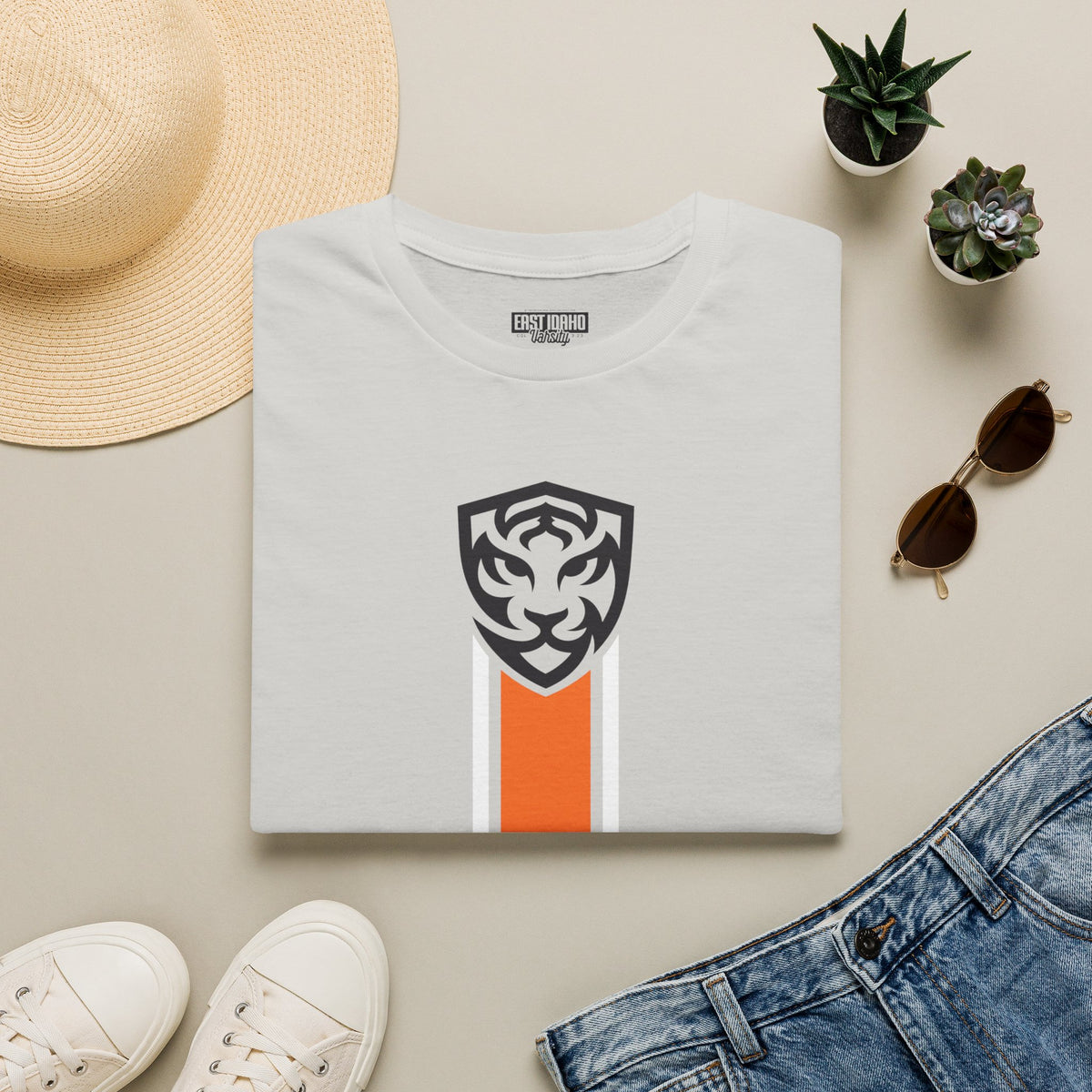 Idaho Falls High School Tigers T-Shirt | stripes graphic