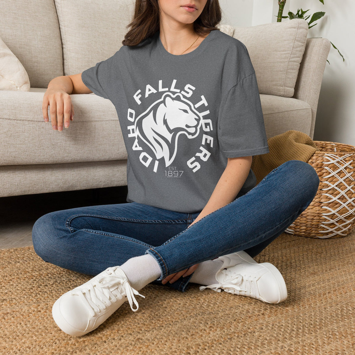 Idaho Falls High School Tigers T-Shirt | circle graphic