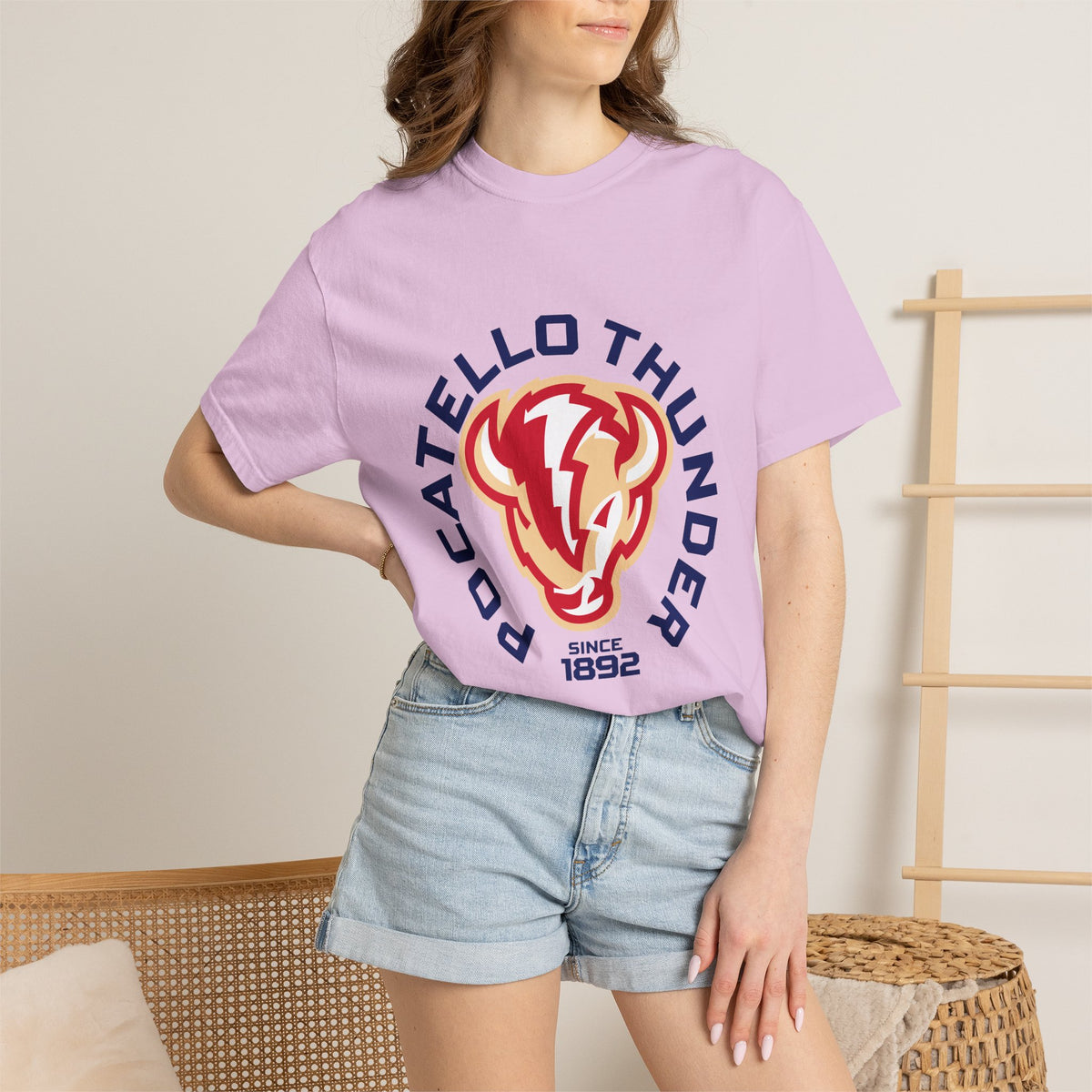 Pocatello High School Thunder T-Shirt | circle tee