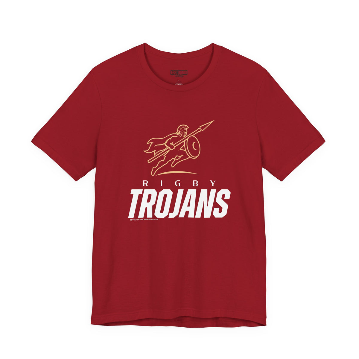 Rigby High School Trojans Tee | Running Trojan Shirt